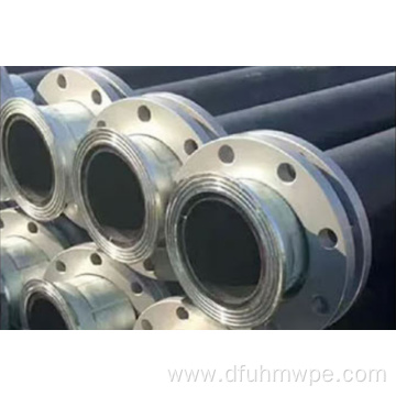 HDPE connection mode of steel compression fittings